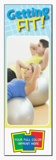 Getting Fit Bookmark